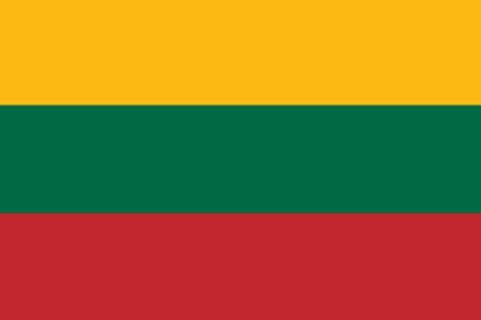 litván zászló